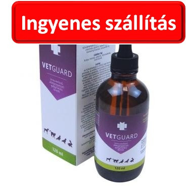 Vetguard oldat 120ml hatóanyag : N,N-dimetilglicin (DMG) 125 mg/ml